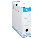 Boîte archives Carton Bruneau - Dos 8 cm - Haute résistance - Couleur