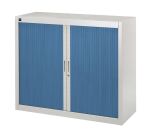 Bruneau Rolling shutter wardrobe W 120 x D 45 cm three heights available