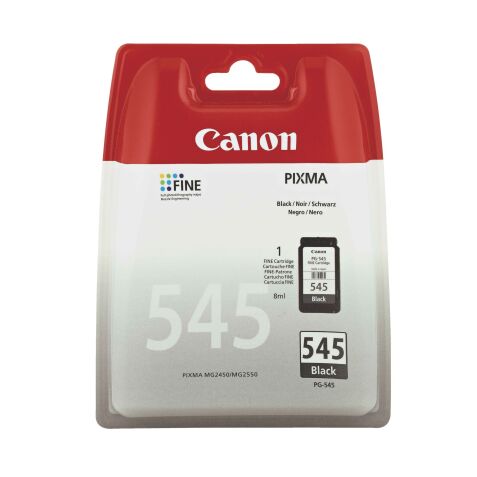 Canon PG 545 Cartucho original negro de alta capacidad (180 páginas)