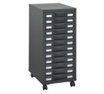 Desserte mobile Poly 12 tiroirs