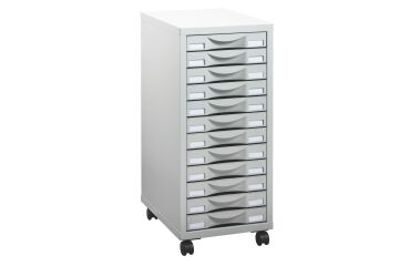 Archivador móvil multicajón Izo 12 cajones