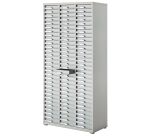 Armoire à tiroirs E.Clen H 189 cm équipée de 90 tiroirs 6 cm