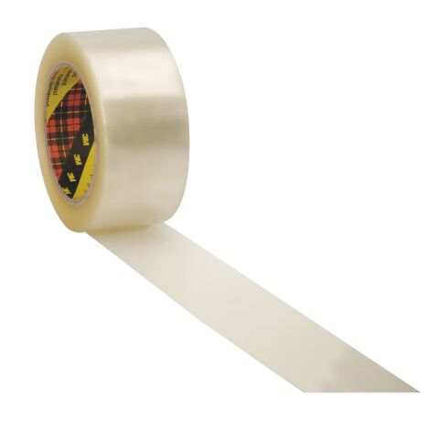 Cinta adhesiva de polipropileno 3M Scotch 375 50 mm x 60 m incolora
