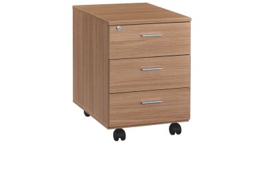 Mobile drawer cabinet Essenzza 3 drawers white 