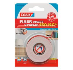 Cinta adhesiva Tesa doble cara fijación Extrema - Ancho 19 mm x largo 1,5 m