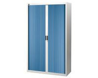 Pack tambour cabinets Bruneau H 200 cm grey/blue - Buy 1 and get 1 in the same colour