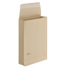 Packet 25 armed Kraft sleeves 280 x 365 mm 120 g bellows of 7 cm JMB