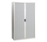 Pack de 2 armoires à rideaux Bruneau H 200 x L 120 x P 45 cm - 1 achetée = 1 offerte de même coloris