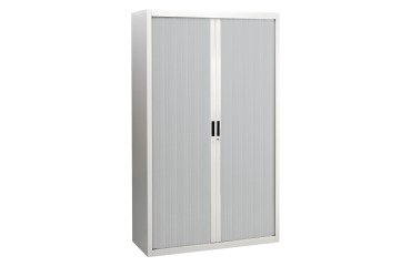 Pack Rolladenschränke Bruneau H 200 cm grau/aluminiumfarbig : 1 kaufen = 1 gratis in derselben Farbe