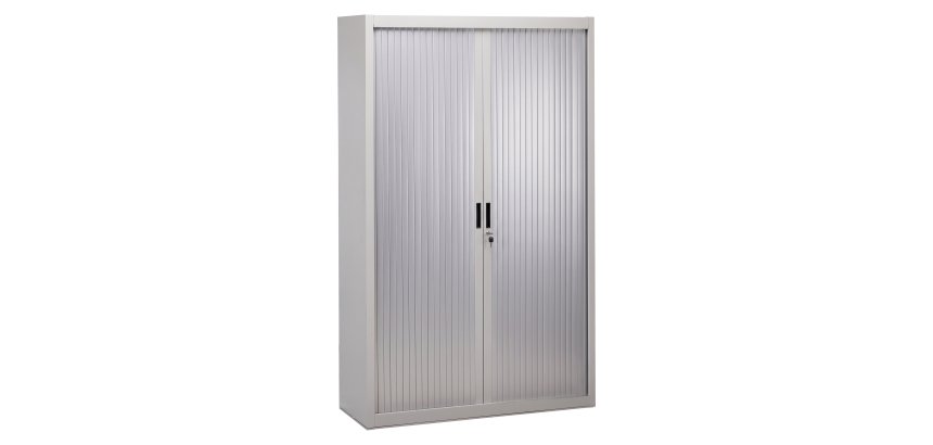 Bruneau Rolling shutter wardrobe W 120 x D 45 cm three heights available