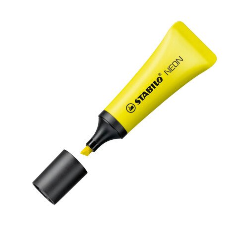 Subrayador Fluorescente Stabilo Neon Amarillo