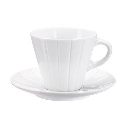 Tasse à boissons chaudes en porcelaine 20 cl - Lot de 6