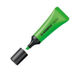 Subrayador Fluorescente Stabilo Neon Verde