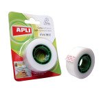 Cinta adhesiva Apli invisible 33x19mm