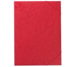 Chemise à élastique 3 rabats carte Exacompta 32 x 44 cm dos 2,5 cm couleur - format A3