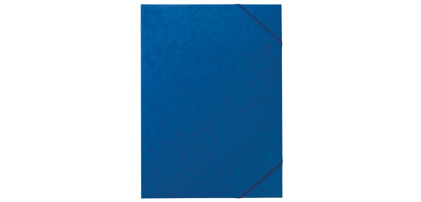 Chemise à élastique 3 rabats carte Exacompta 32 x 44 cm dos 2,5 cm couleur - format A3