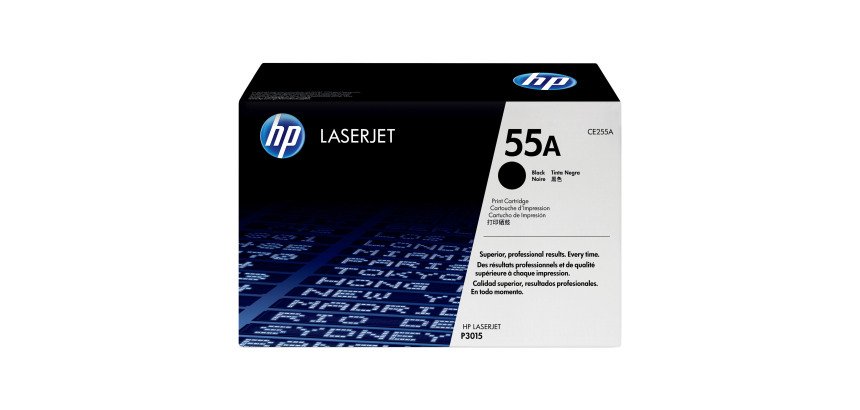 HP 55A CE255A Toner noir pour imprimante laser