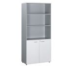 Bibliothèque haute avec portes basses Squadra