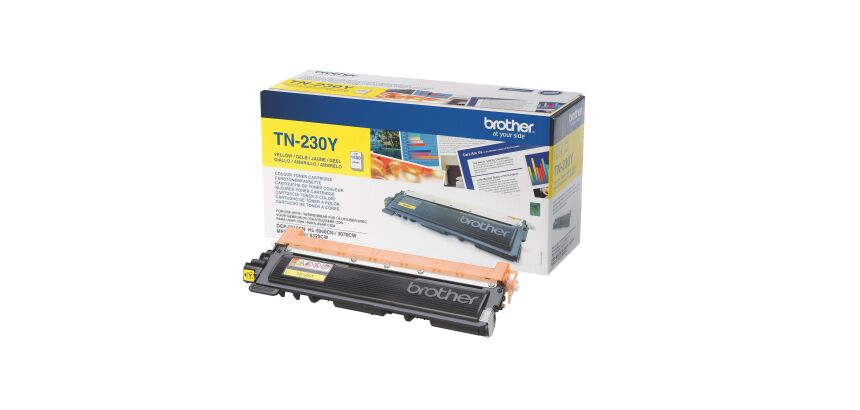 Toner Brother TN230 couleur séparée pour imprimante laser