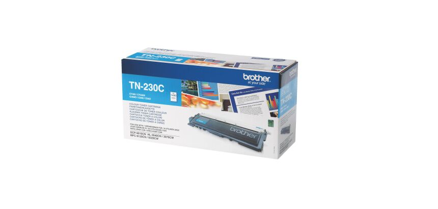 Toner Brother TN230 couleur séparée pour imprimante laser