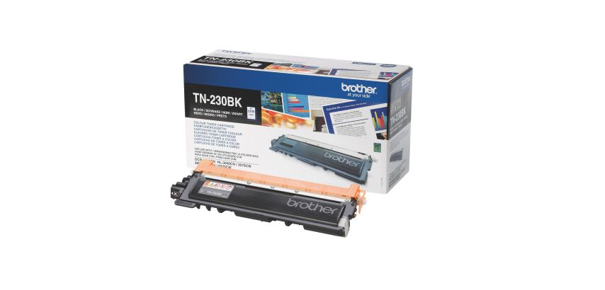 Brother TN-230BK tóner original negro de capacidad estándar (2200 páginas)