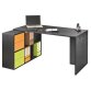 Worktable and biblicase Biblioffice 6 compartments