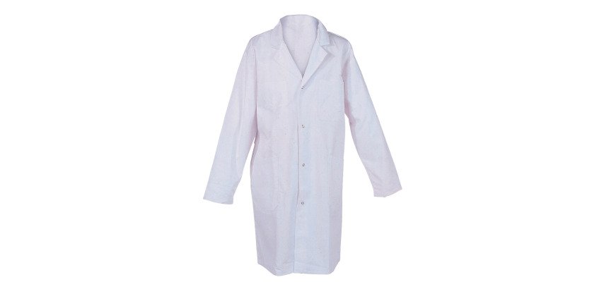 Blouse de travail homme Kiplay polycoton blanche