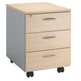 Mobile wooden drawer Squadra