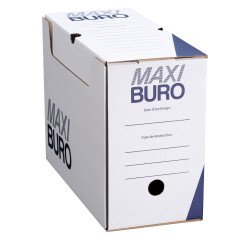 Archiv-Schachtel weiß Maxiburo Rücken 15 cm