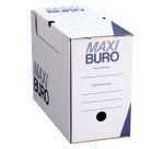 Boîte à archives blanche dos 15 cm - Maxiburo