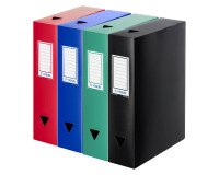 Carpeta de proyectos Viquel, lomo 8 cm colores opacos