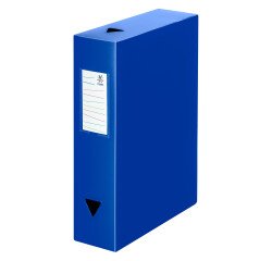 Carpeta proyectos lomo 8 cm. azul