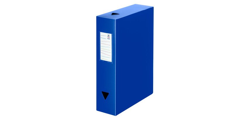 Dokumentenbox aus Plastik Viquel Rücken 8 cm