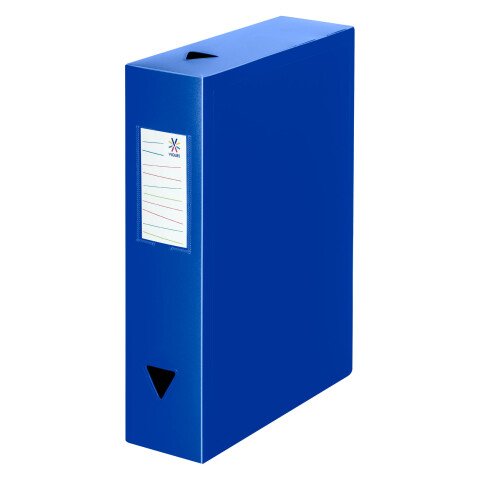 Carpeta proyectos lomo 8 cm. azul