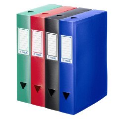 Boîte de classement plastique Viquel Essentiel dos 6 cm