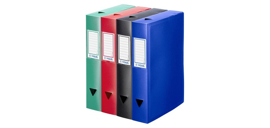 Boîte de classement plastique Viquel Essentiel dos 6 cm