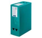 Boîte de classement plastique Viquel Essentiel Recyclé grand capacité dos 12 cm - couleurs assorties