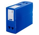 Boîte de classement plastique Viquel Essentiel Recyclé grand capacité dos 12 cm - couleurs assorties