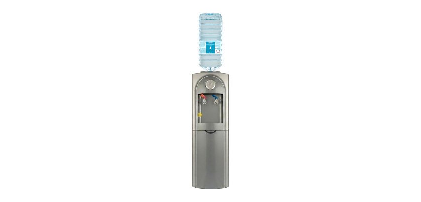Spender mit Flasche - Kaltes Wasser/warmes Wasser