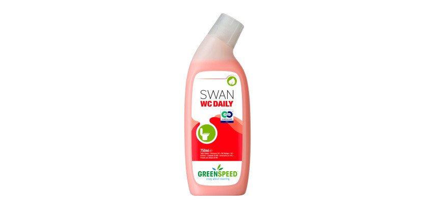 Bottle of 750 ml Greenspeed Swan WC Daily