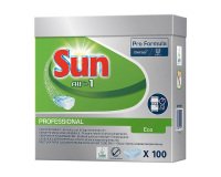 Pastillas lavavajillas Sun Professional All in 1 Eco - caja de 100