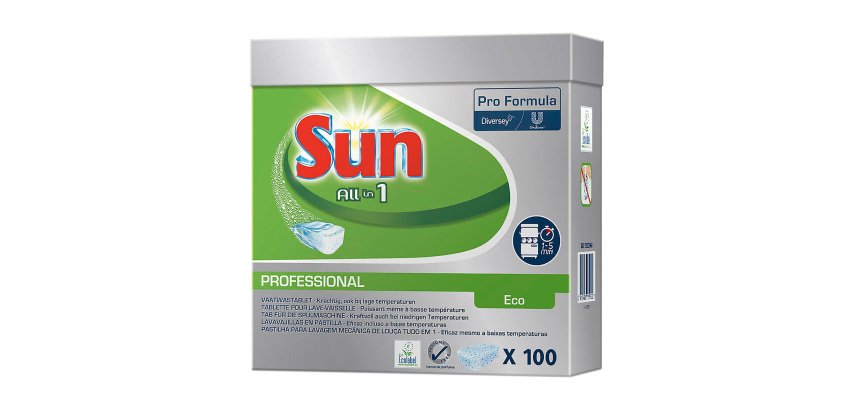 Sun Professional All in 1 Eco Tablettes lave-vaisselle -  Boîte de 100