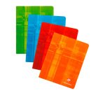 Cahier piqûre Clairefontaine 16,5x21 cm - ligné - 72 pages