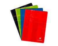 Cahier piqué Clairefontaine 21x29,7 cm - ligné - 80 pages