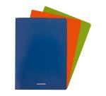 Cahiers Buroclass avec couverture pelliculée - quadrillé 5 x 5 - 72 pages