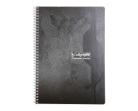 Notebook Calligraphe spiral A4 100p small checkered 5x5 