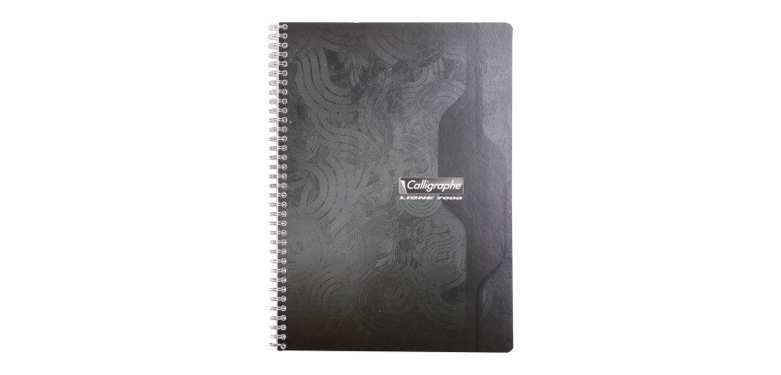 Cahier spirale Calligraphe A4 21 x 29,7 cm petits carreaux 100 pages