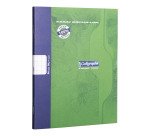 Cahier piqué Calligraphe brouillon 17 x 22 cm - grands carreaux - 96 pages