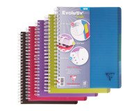 Cuaderno espiral Linicolor Evolutiv'book A4+ 22,5 x 29,7 cm  cuadros 240 páginas