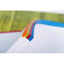 Cahier spirale Clairefontaine Bind'o block A4+ 22,5 x 29,7 cm perforé petits carreaux 240 pages